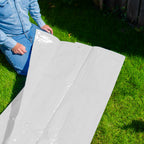 White M-Grade Tarpaulin 2m x 2m
