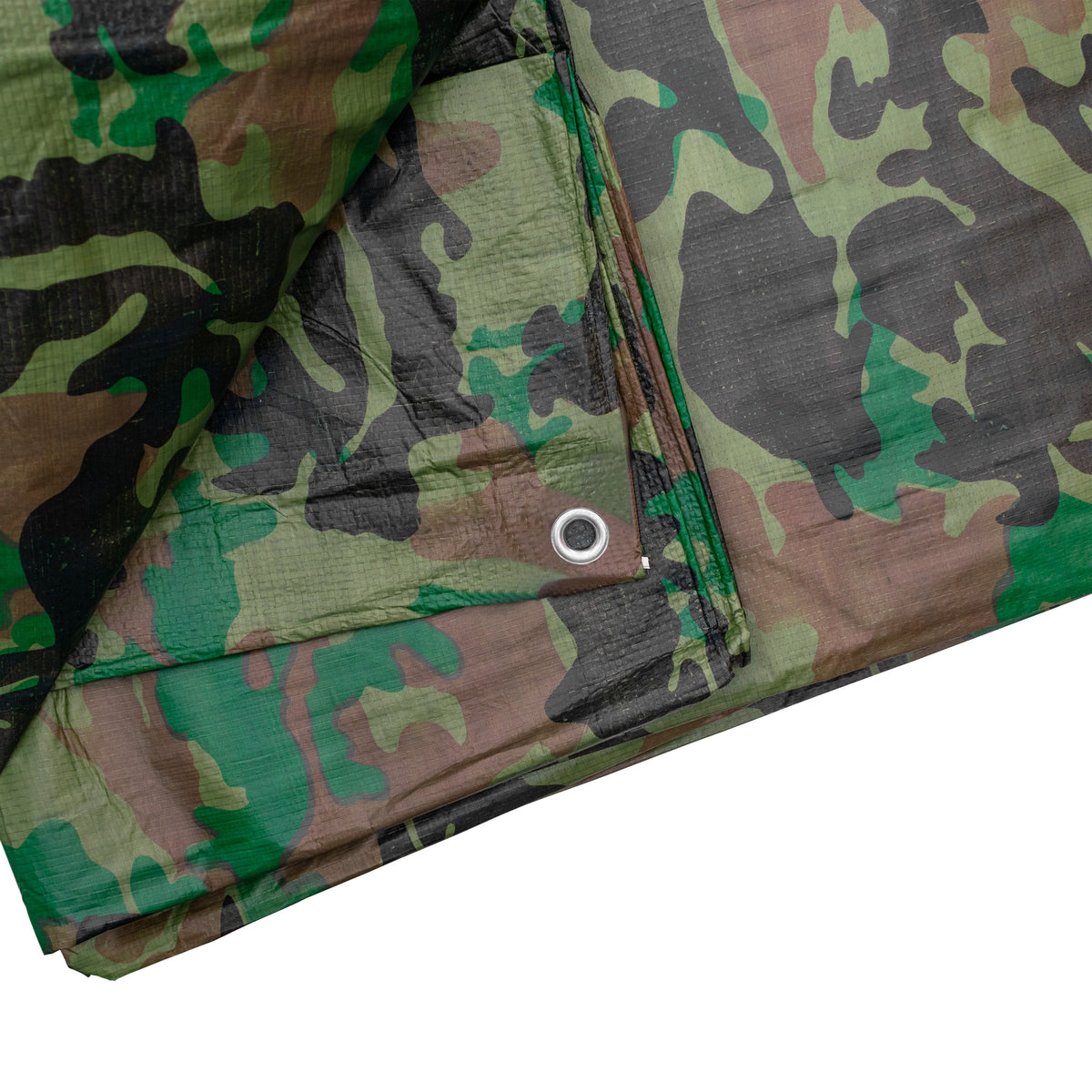 Camouflage M-Grade Tarpaulin 3m x 5m