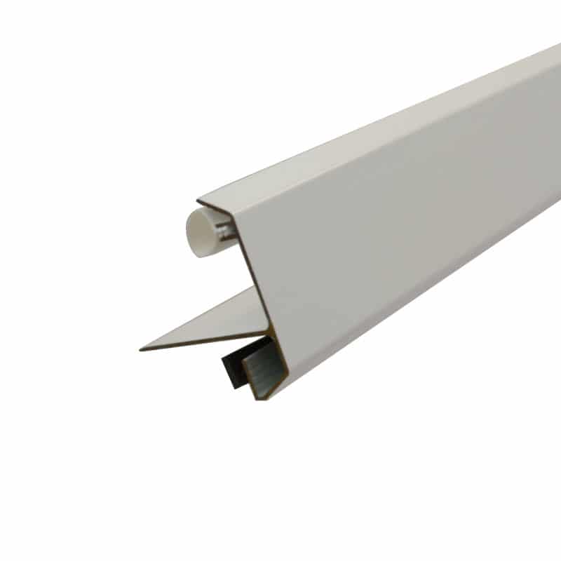 6'8 Outswing Security Flange White for Ultimate Astragals