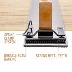 Wooden Handle Longboard Sander 10.75" Long - Block Sander, Auto Body Sanding Blocks, Straight Line Sanding Block Automotive & Woodworking