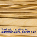 Wood Paint Mixing Sticks - 100 Pack - Automotive, Crafts, Airbrush, Art
