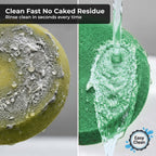 6.5" Green Flat Light Cut DA Grip Soft Foam Polish Pad - Hook & Loop Buffer Pads - Car Buffing Pads for Paint Correction, Detailing