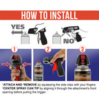 - Aerosol Spray Can Trigger Handle - Pack of 2