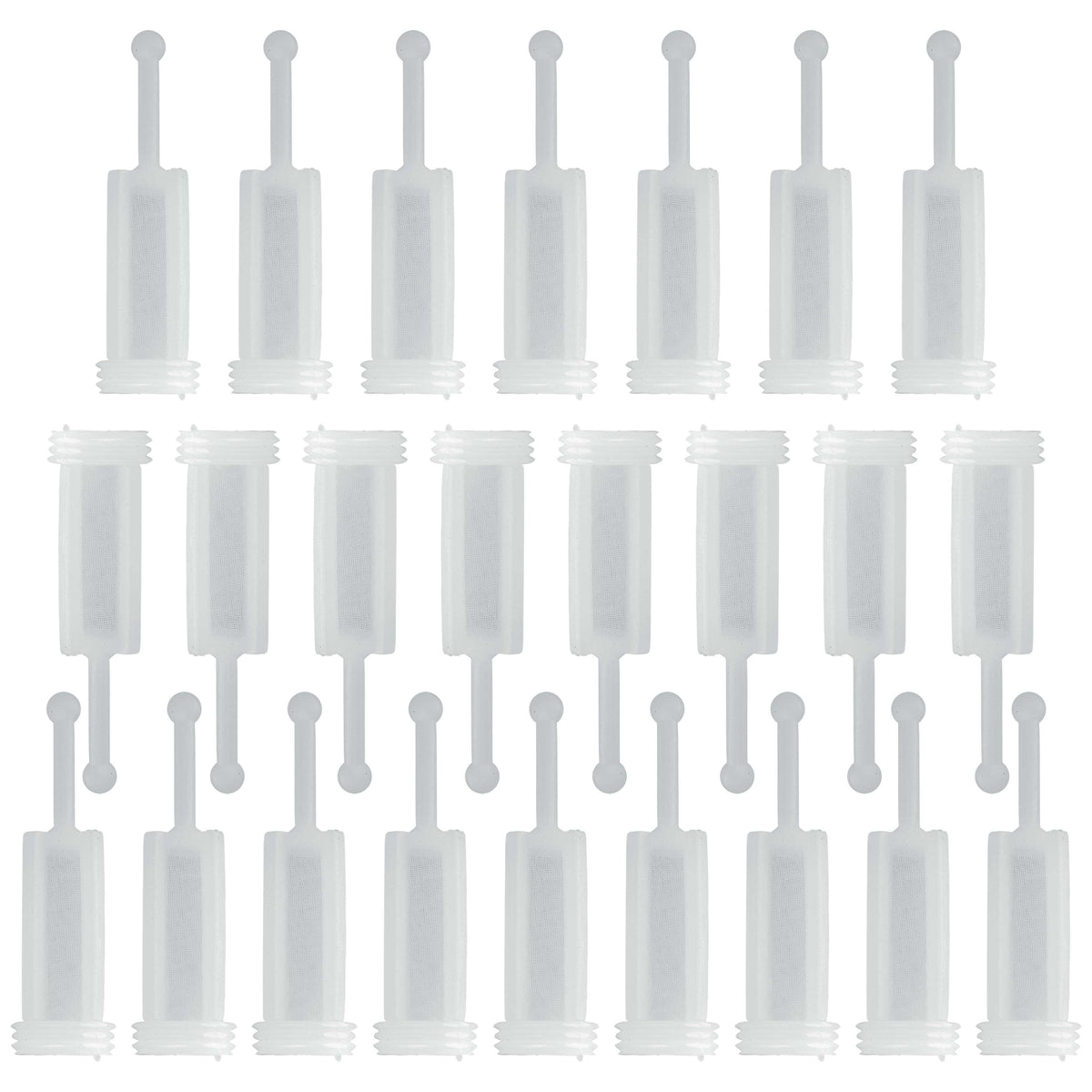 Disposable HVLP Gravity Spray Gun Filters Fine Mesh (Pack of 24), Universal Size Fits Most Gravity Feed Spray Guns, Strain Dirt Particles