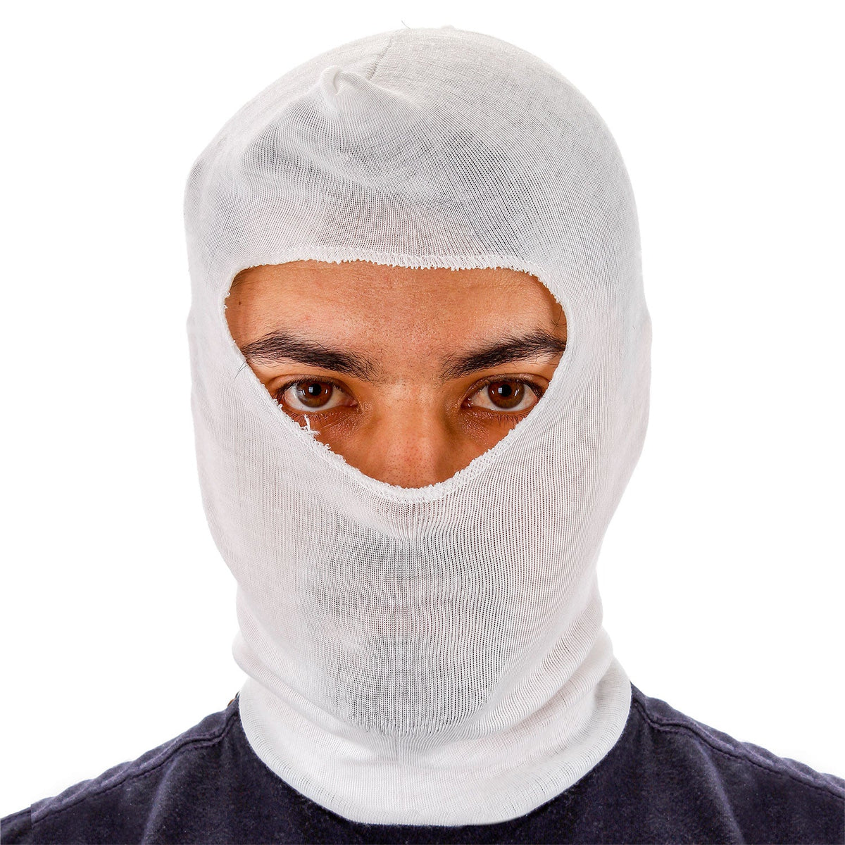 Premium Painter's Head Sock (10 Pack) - Soft Stretch Cotton Hood Mask for Spray Painting, Sanding & Dust Protection - One Size Fits All