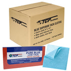 Pure Blue Low Tack Superior Tack Cloths - Tack Rags (Case of 144), Automotive Car Painters, Removes Dust Sanding Particles, Cleans
