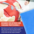 Pure Blue Superior Tack Cloths - Tack Rags (Box of 36) - Automotive Car Painters Professional Grade - Removes Dust, Sanding Particles, Cleans