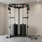 Twin Cable Crossover Machine Power Rack – Dual Pulley Functional Trainer for Home Gym DUP