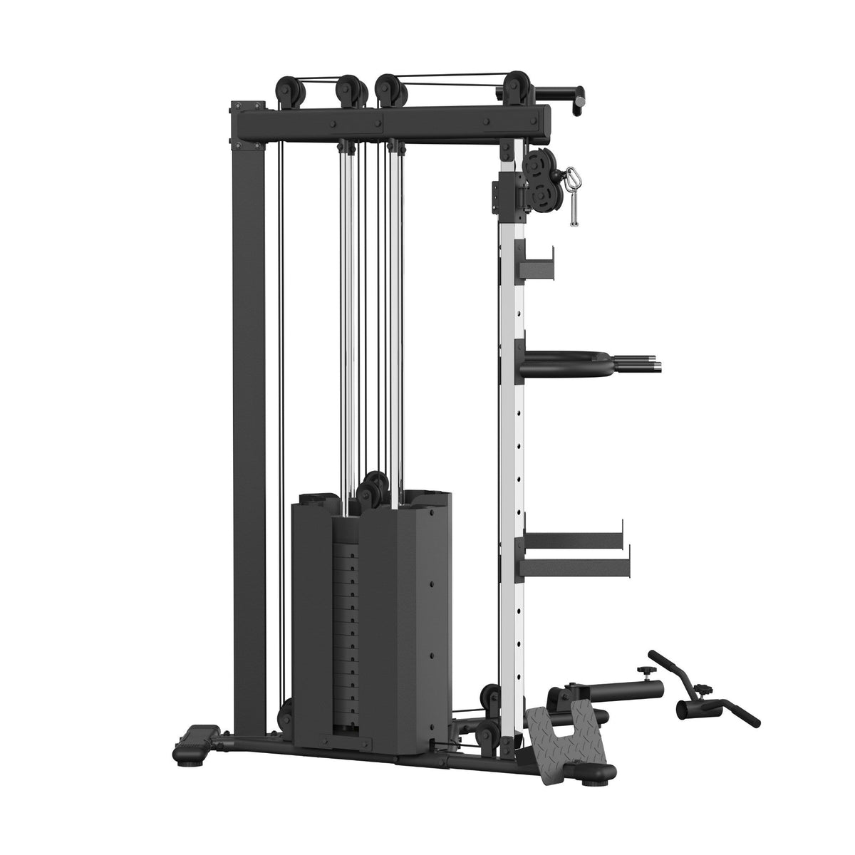 Twin Cable Crossover Machine Power Rack – Dual Pulley Functional Trainer for Home Gym DUP