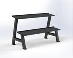 Trigon 2 Tier Kettlebell Rack (1.25m)