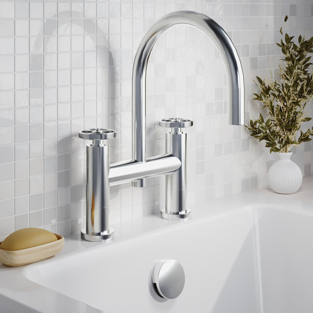 Revolve Deck Mounted Bath Filler Tap
