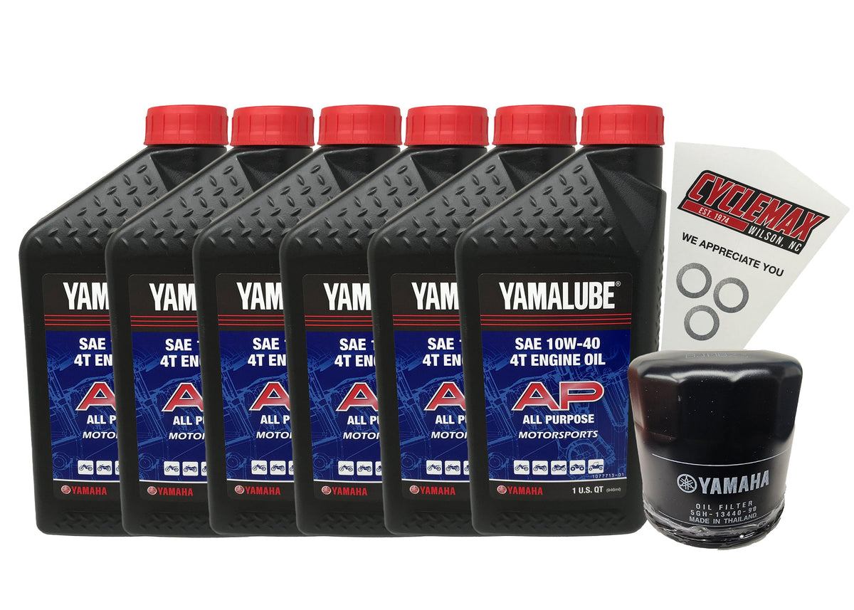 Yamaha Yamalube Standard Oil Change Kit for 2012-2014 ROADLINER S
