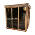 Outdoor 570 Pure Cube Sauna - 4 Person