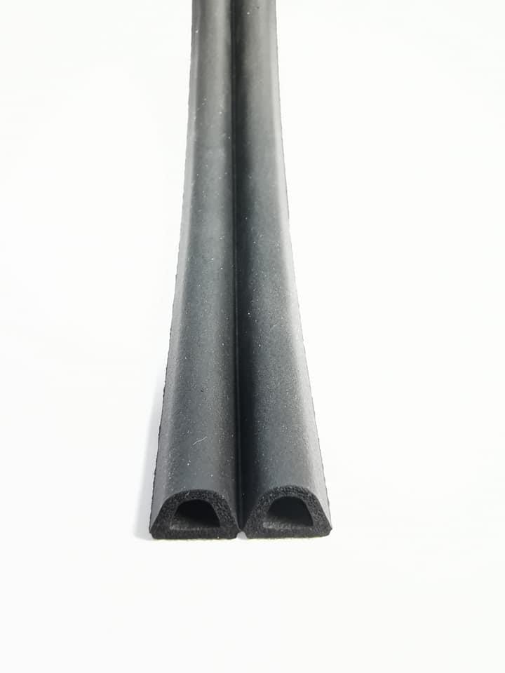 Self-Adhesive EPDM Sponge Double D Seal – Soft Foam Rubber Weatherproof Strip