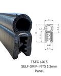 Flexible Self Grip Rubber Top Seal – EPDM Boot & Door Seal -Classic Car Draught Excluder (Fits 1-2mm Panel Thickness)