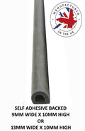 Self-Adhesive EPDM Sponge Double D Seal – Hollow Foam Rubber Weatherproof Strip