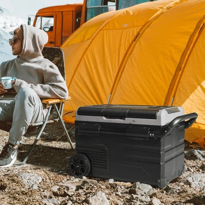 Alpicool 45L Portable Compressor Fridge and /or Freezer TWW45 with Battery - Solar Panel Optional
