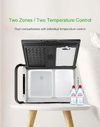Alpicool 45L Portable Compressor Fridge and /or Freezer TWW45 with Battery - Solar Panel Optional