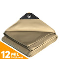Tan Poly Tarps - Volume Discounts