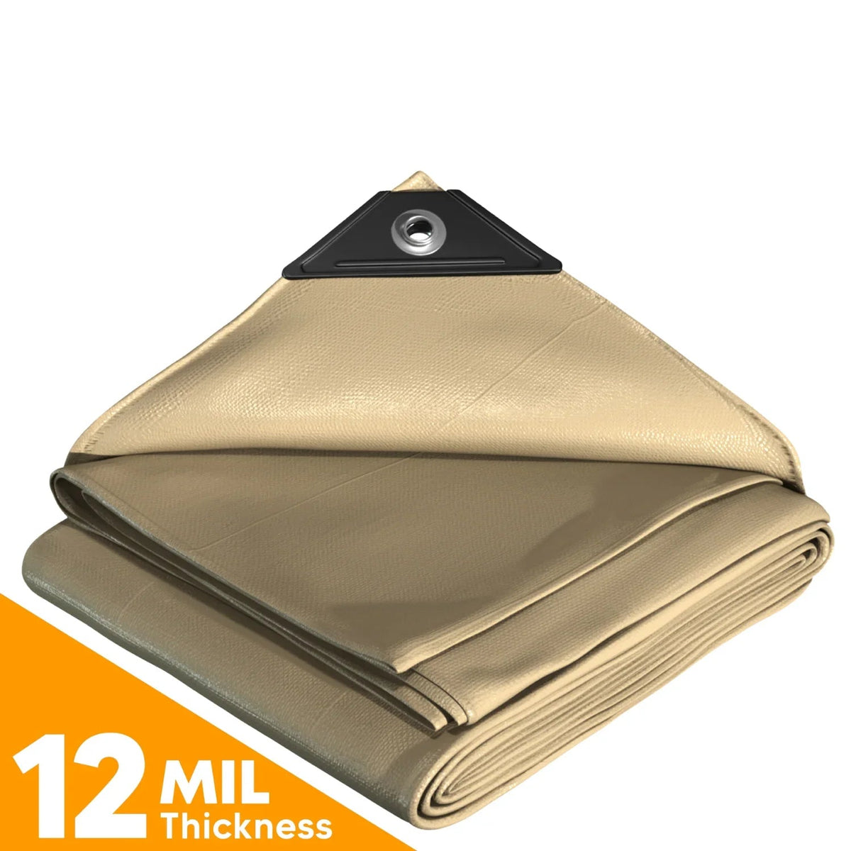 Tan Poly Tarps - Volume Discounts