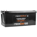 iTECH24V100 | Deep Cycle Lithium Battery | 24V 100Ah