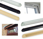 Premium Trickle Window Frame Vent - Mixed Colour
