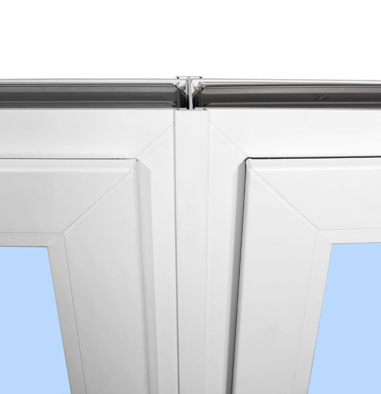 48"x36" Double Sash European uPVC Tilt and Turn Window