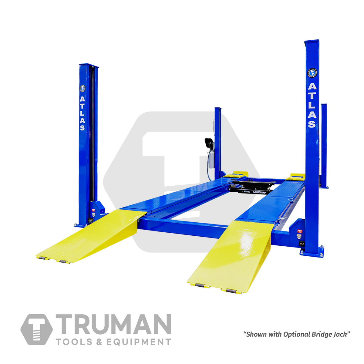 Atlas 414A 14,000 lb Alignment 4-Post Lift with Turntables