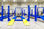 Atlas 414A 14,000 lb Alignment 4-Post Lift with Turntables