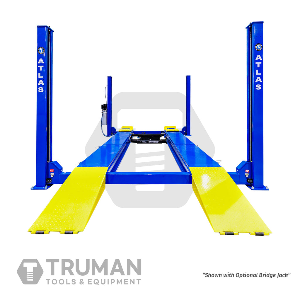 Atlas 414A 14,000 lb Alignment 4-Post Lift with Turntables