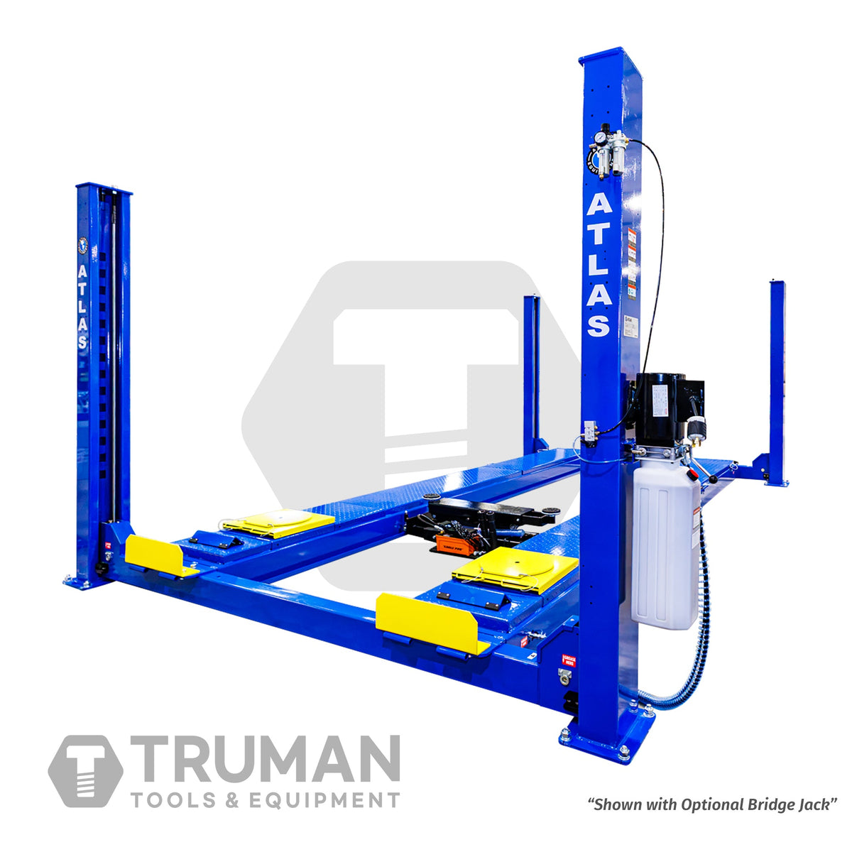 Atlas 414A 14,000 lb Alignment 4-Post Lift with Turntables