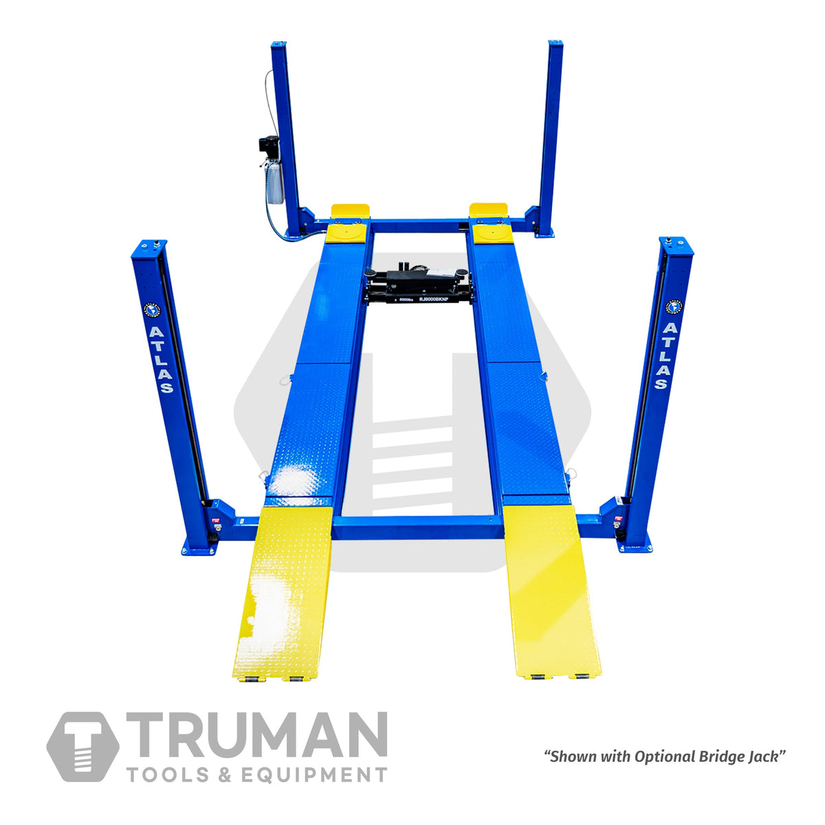 Atlas 414A 14,000 lb Alignment 4-Post Lift with Turntables