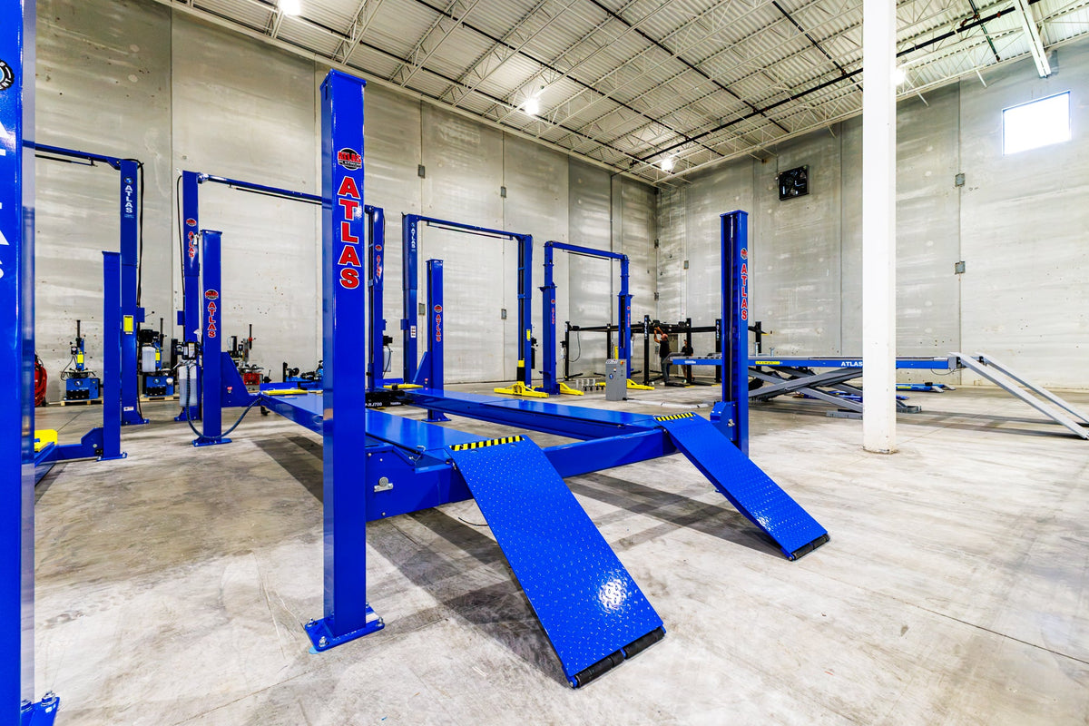 Atlas PVL14OF-EXT 14,000 lb Open Front Alignment Lift