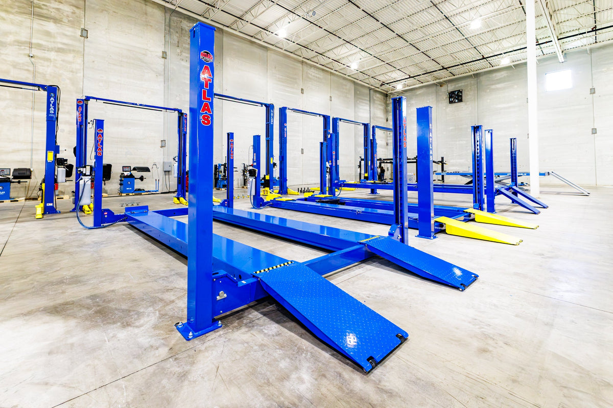 Atlas PVL14 14,000 lb ALI Certified 4-Post Lift