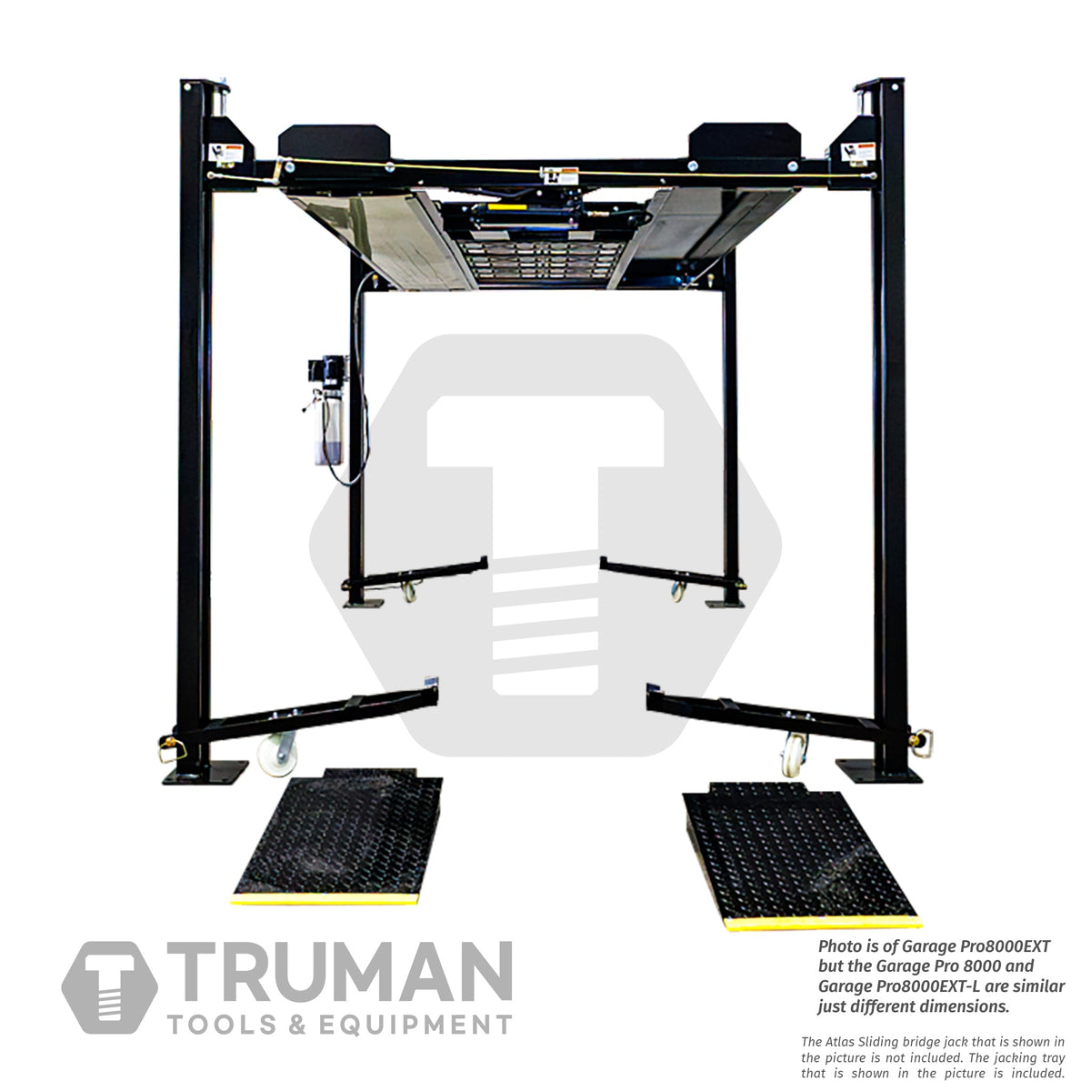 Atlas Garage PRO8000EXT-L 8,000 lb Extra Tall/Extra Long 4-Post Lift