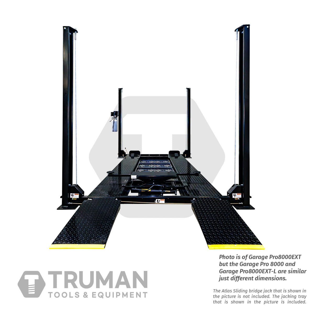 Atlas Garage PRO8000EXT-L 8,000 lb Extra Tall/Extra Long 4-Post Lift