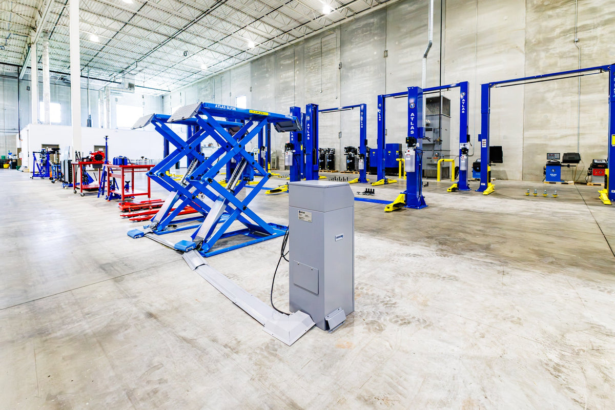 Atlas SLP9K Full-Rise Scissor Lift 9000 lb. Capacity