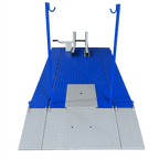 Tuxedo M-1500C-HR 1,500 lb High Rise Motorcycle Lift Bench w/ Vise, Sides, Balance Bar, Pump