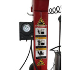 Tuxedo TC-1300 Tire Changer -- Tiltback Press Arm w/ Leverless Demount Tool
