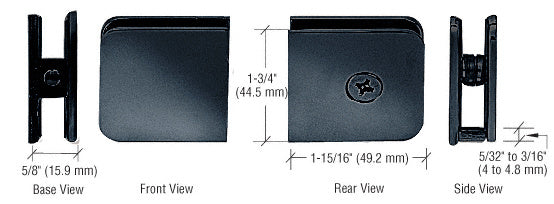 CRL Oversized Fixed Panel U-Clamp