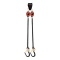 Brute Backer Self Retracting Lifeline - Leading Edge - Tie Back Webbing - Aluminum Rebar Hook - 8.5ft