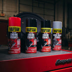 Engine Enamel Primer Spray, Professional Grade, Superior Adhesion For High Heat, Satin Black