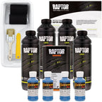 Reflex Blue - U-POL Urethane Roll-On Truck Bed Liner Kit with included Roller, Tray & Brush, 4 Quarts