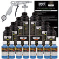 Reflex Blue - U-POL Urethane Spray-On Truck Bed Liner Kit with included Spray Gun, 8 Quarts