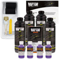 Bright Purple - U-POL Urethane Roll-On Truck Bed Liner Kit with included Roller, Tray & Brush, 4 Quarts