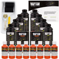 Safety Orange - U-POL Urethane Roll-On Truck Bed Liner Kit with included Roller, Tray & Brush, 8 Quarts