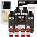 Hot Rod Red - U-POL Urethane Roll-On Truck Bed Liner Kit with included Roller, Tray & Brush, 4 Quarts