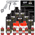 Hot Rod Red - U-POL Urethane Spray-On Truck Bed Liner Kit with included Spray Gun, 6 Quarts