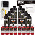 Hot Rod Red - U-POL Urethane Roll-On Truck Bed Liner Kit with included Roller, Tray & Brush, 8 Quarts