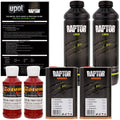 Blood Red - U-POL Urethane Spray-On Truck Bed Liner & Texture Coating, 2 Quarts